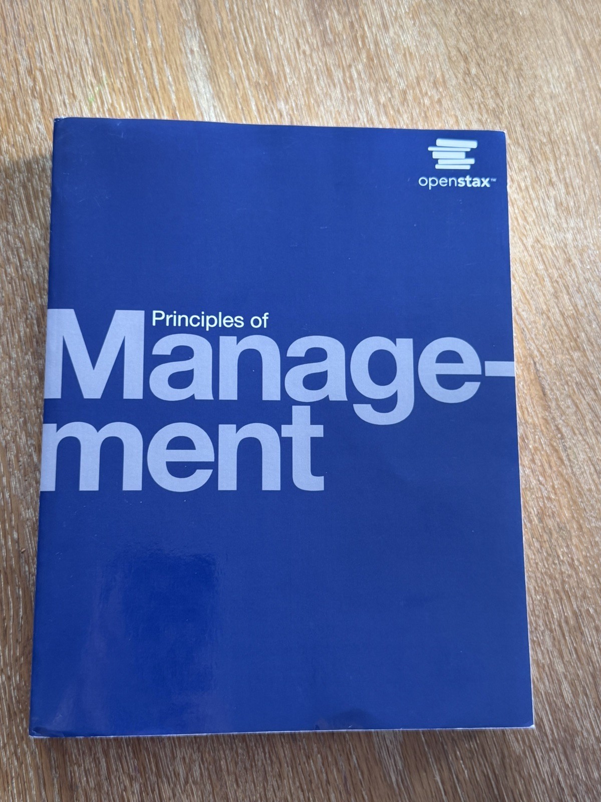 Principles of Management by OpenStax – Paperback, by OpenStax – Very Good