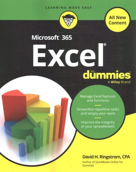 Microsoft 365 Excel for Dummies, Paperback by Ringstrom, David H., Brand New,…