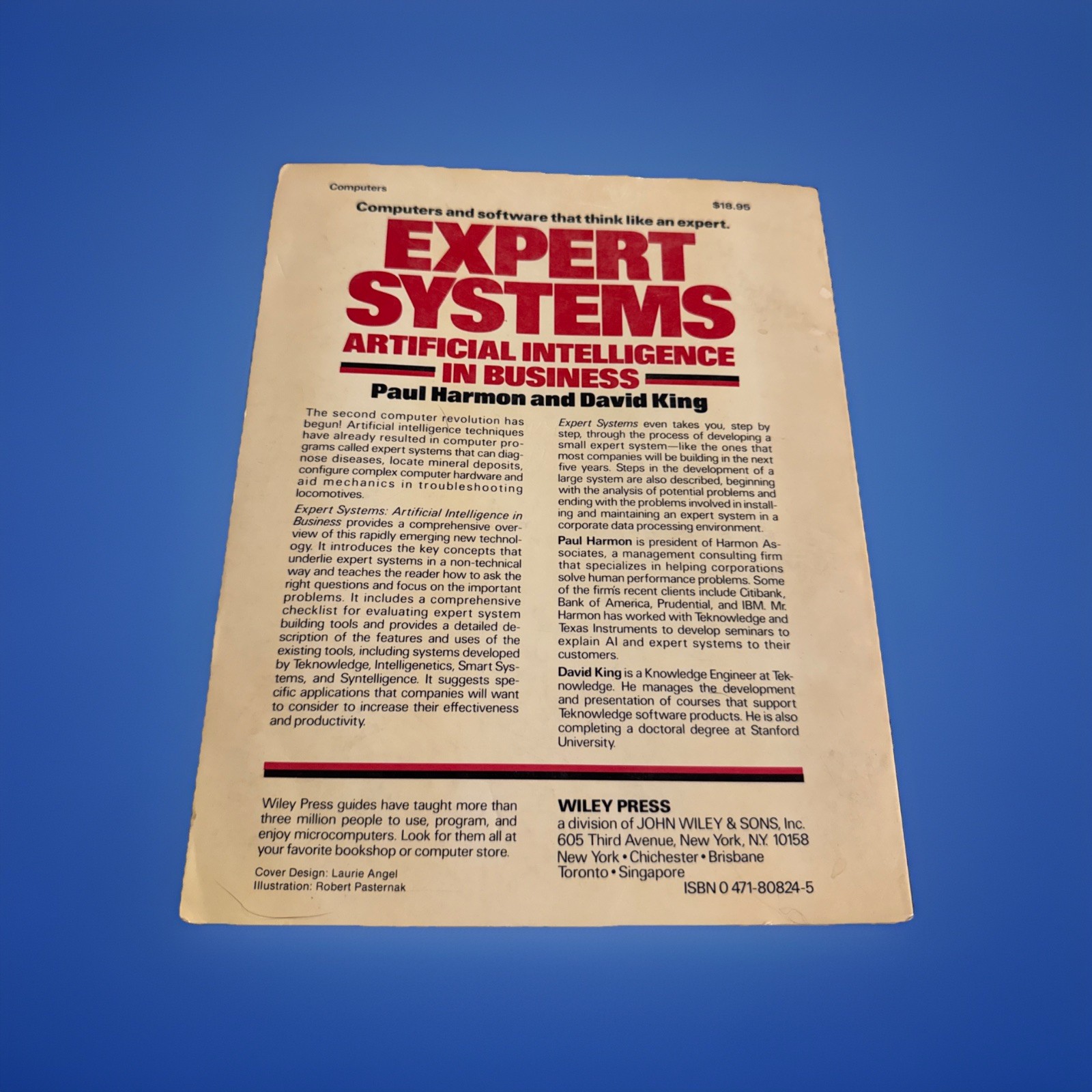 Expert Systems: Artificial Intelligence in Business Paperback Book