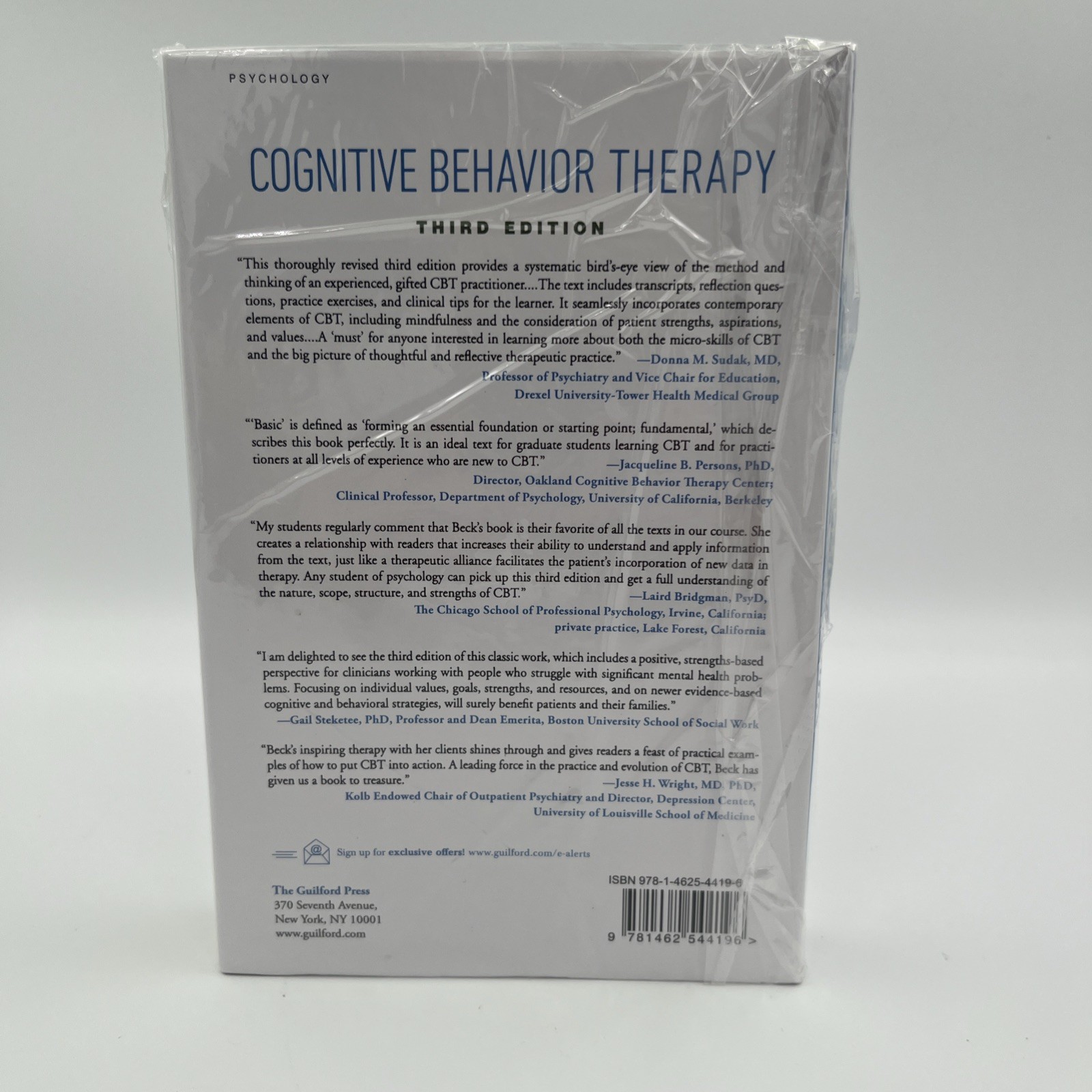 Cognitive Behavior Therapy : Basics and Beyond by Judith S. Beck (2020,…