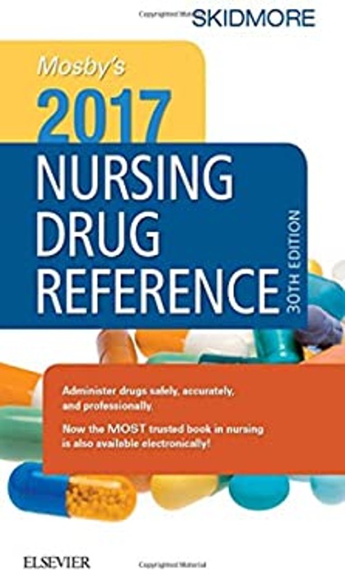 Mosby’s 2017 Nursing Drug Reference Paperback Linda Skidmore-Roth
