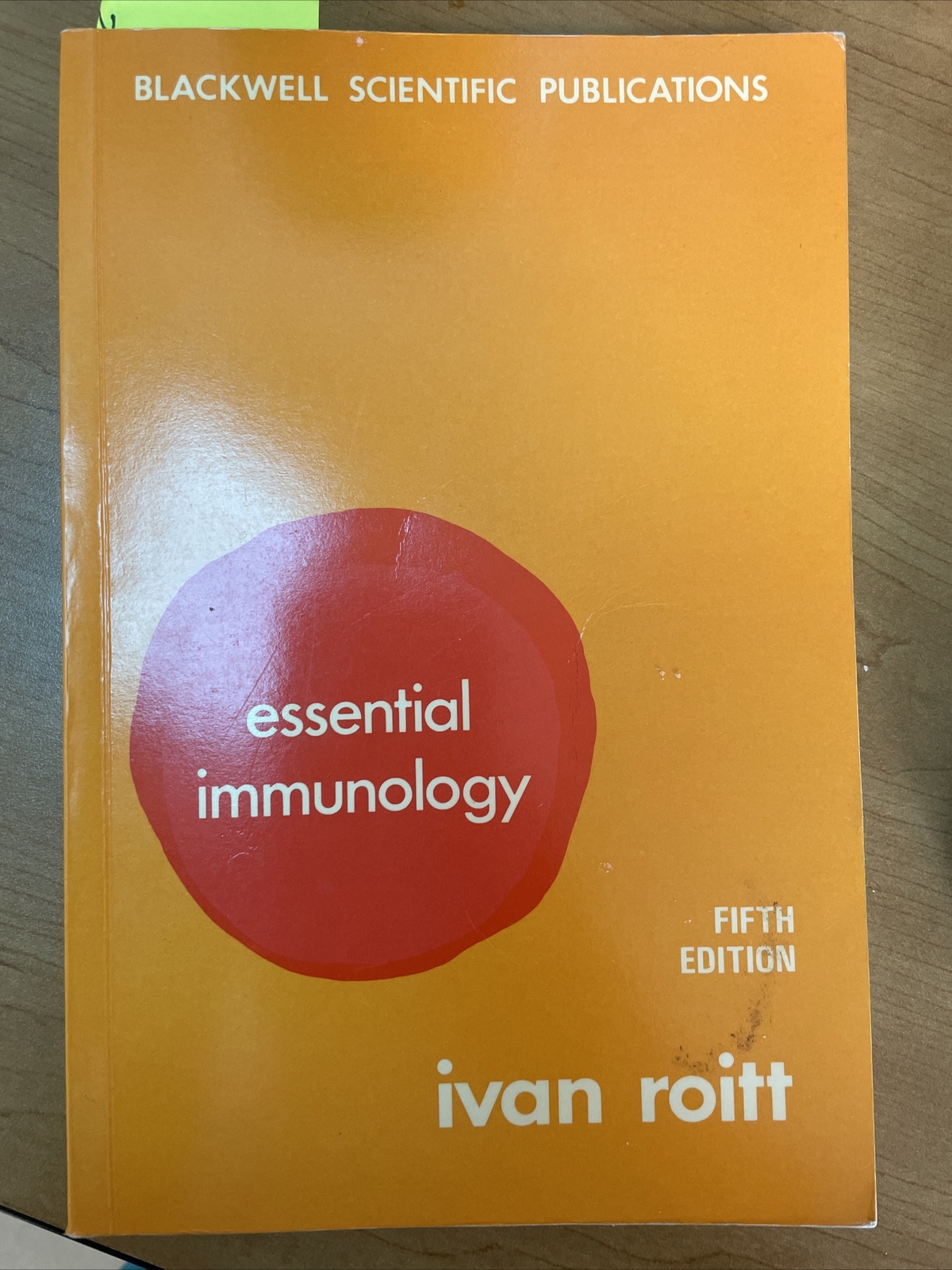 Roitt’s Essential Immunology by Ivan M. Roitt (1984, Hardcover)