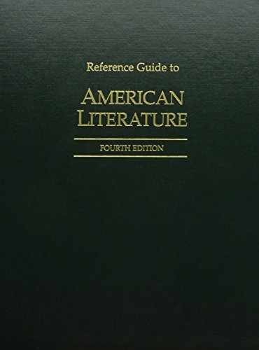 Reference Guide to American Literature – Hardcover, by Riggs Thomas – Acceptable