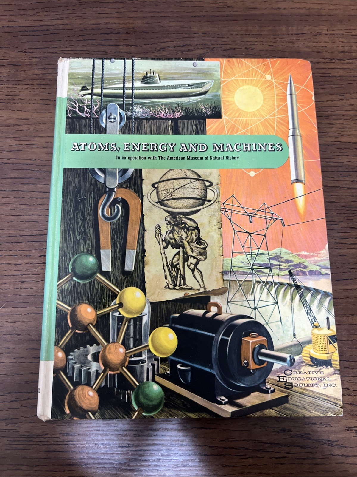 Atoms, energy and Machines Hardcover Textbook by Jack McCormick