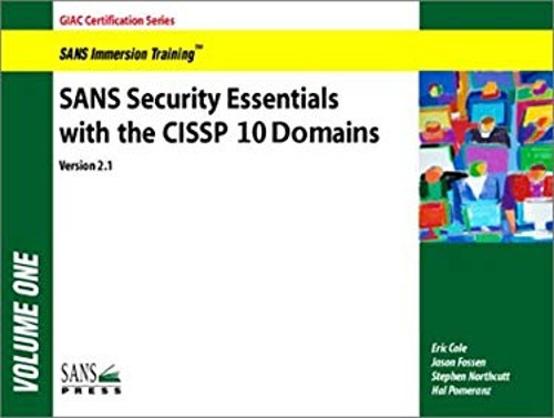 SANS Security Essentials with CISSP Cbk : Version 2.1 Perfect