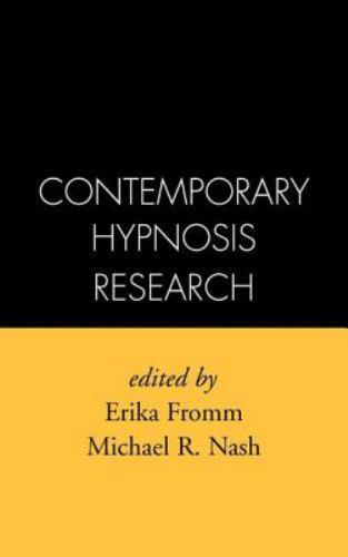 Contemporary Hypnosis Research, , 9780898628937