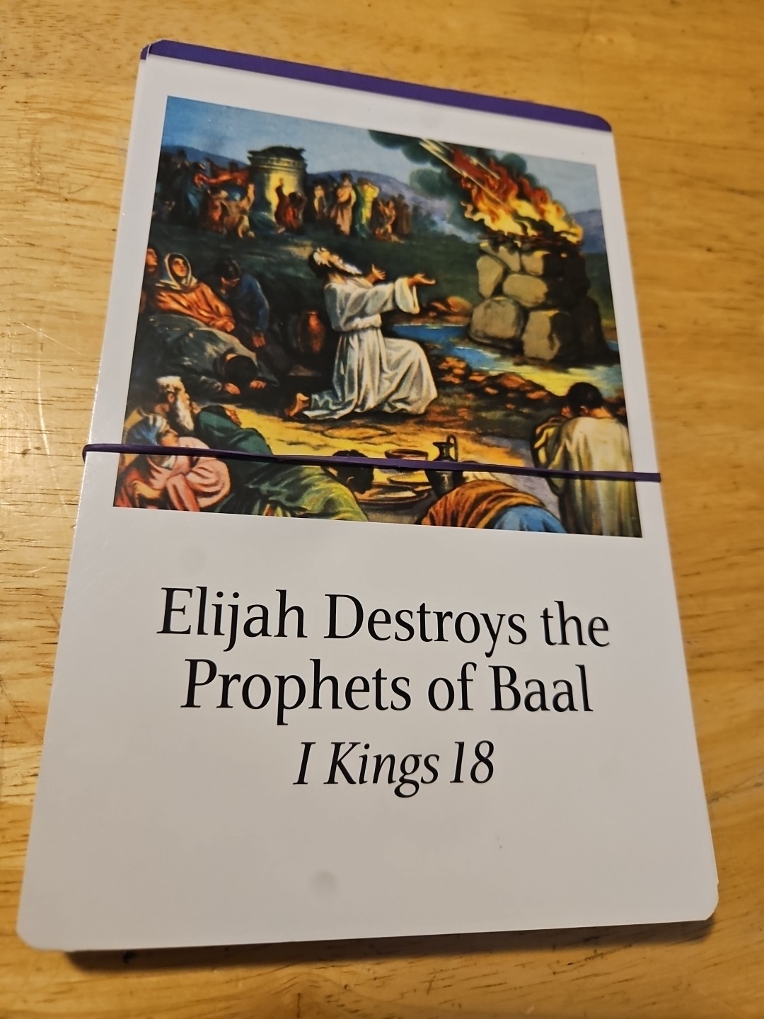 Veritas Press Bible Cards Kings Thru Job Set of 24