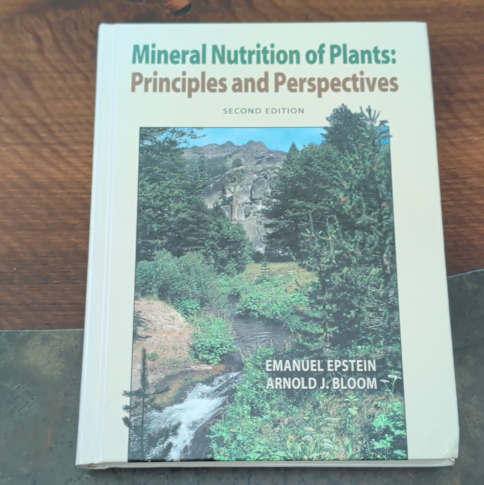 Mineral Nutrition of Plants: Principles and Perspectives 2nd Ed Epstein Bloom