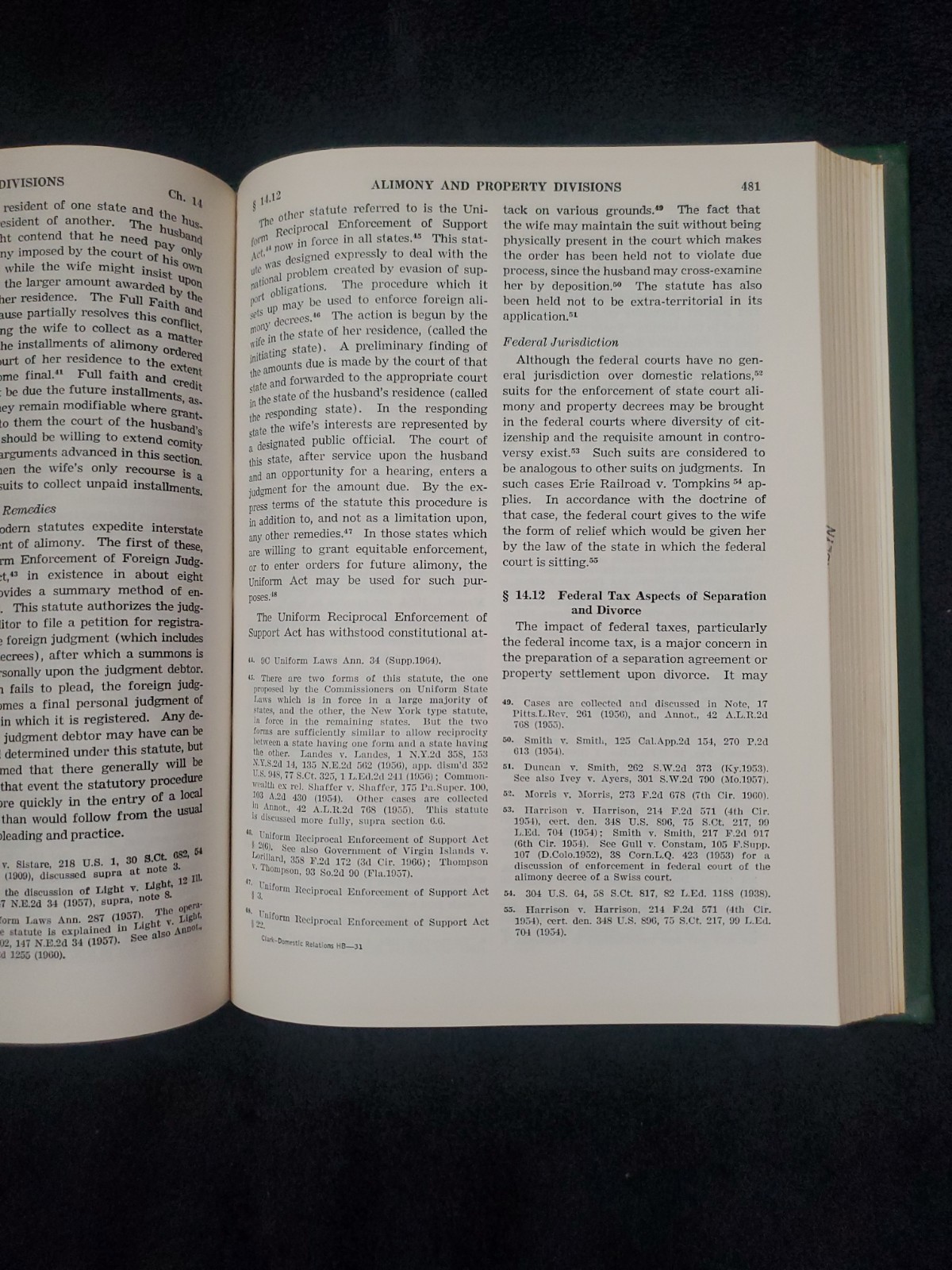 Law Of Domestic Relations Homer H. Clark, Jr.