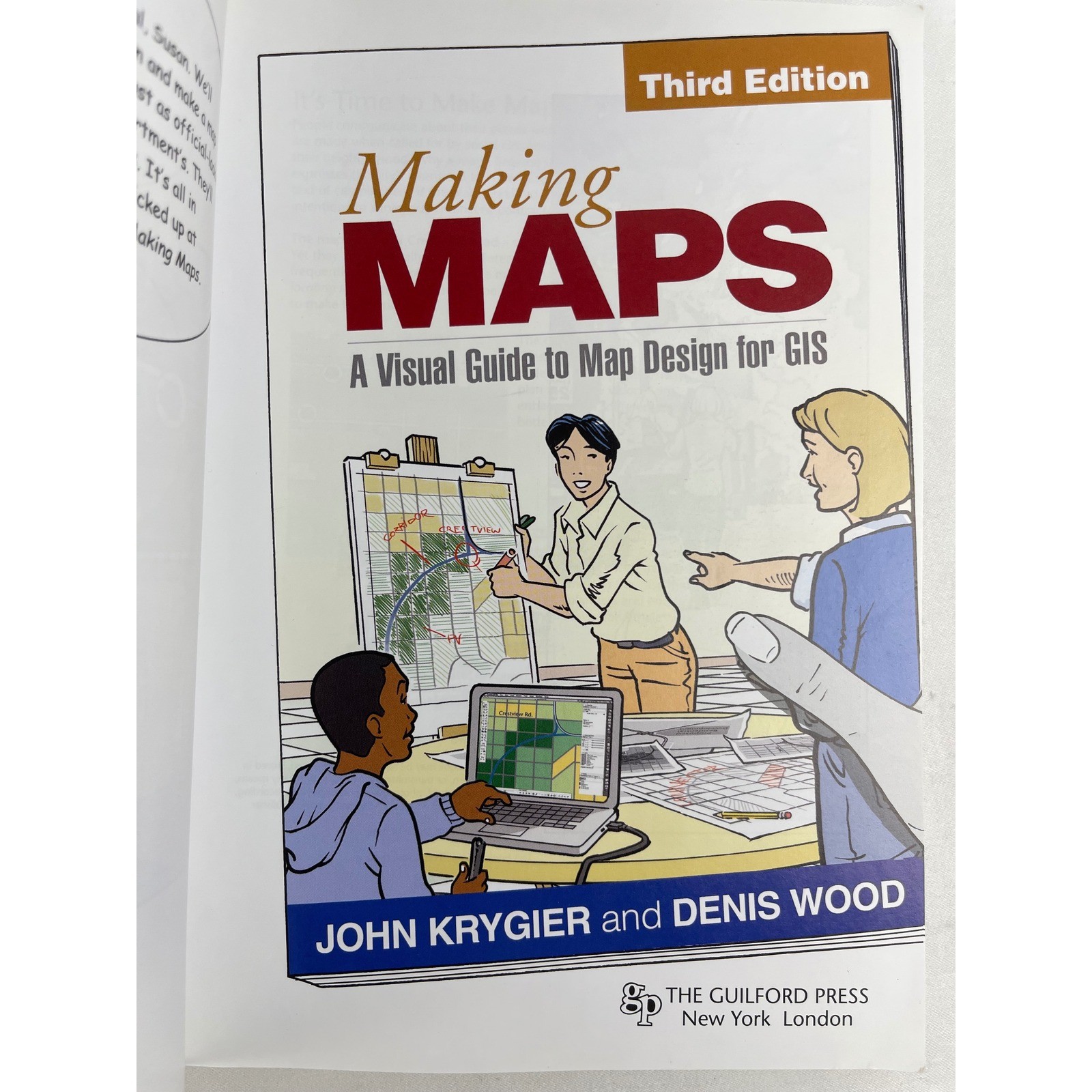 Guilford Press Making Maps 3rd Edition John Krygier Denis Wood GIS Design Book