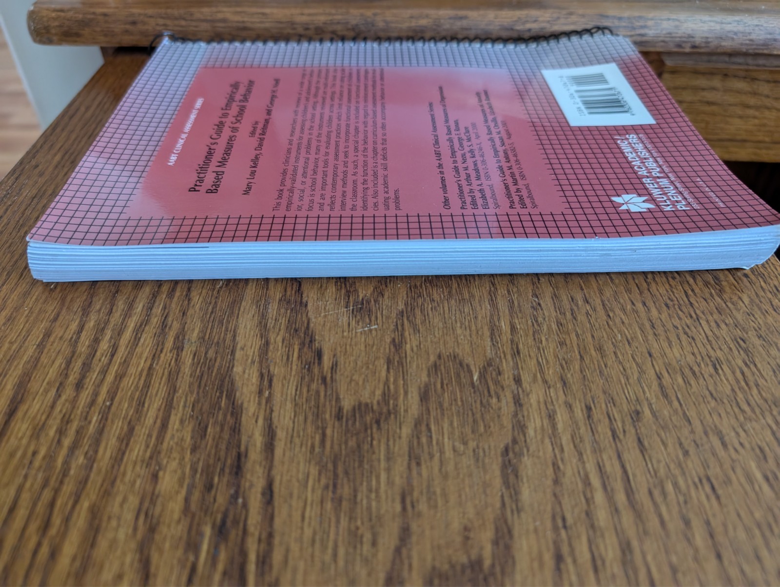 Practitioner’s Guide to Empirically Based Measures of School Behavior by Kelley