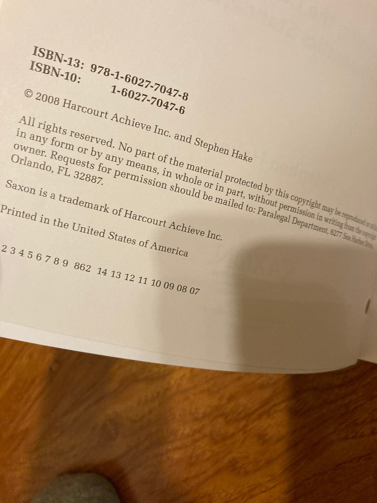 🎄California Saxon Math: Intermediate 6, Pacing Guide by Stephen Hake