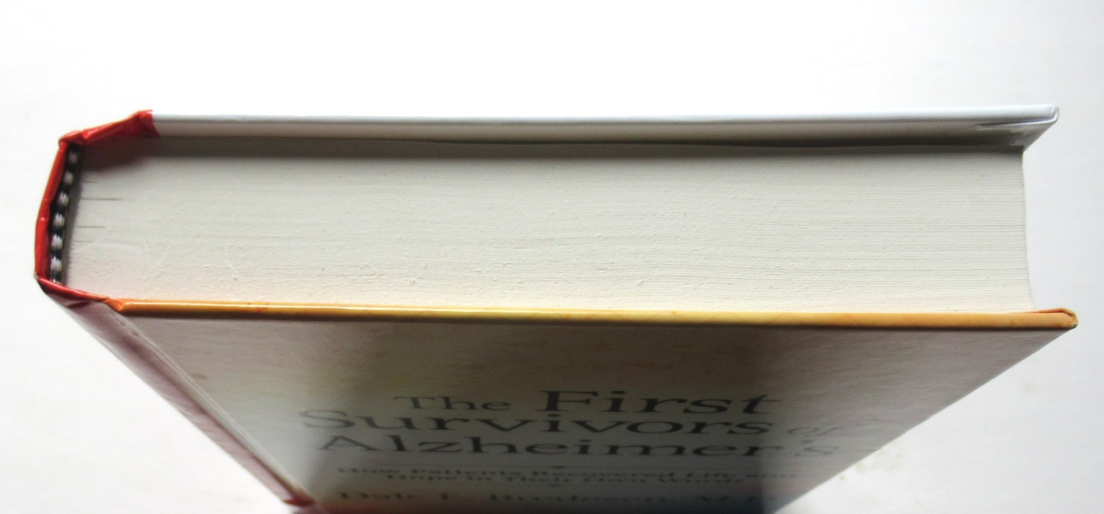 The First Survivors of Alzheimer’s by Dale Bredesen Large Print Ed 2022 HC Good