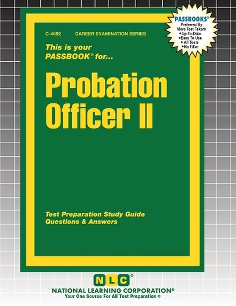 Probation Officer II by Passbooks Paperback Book