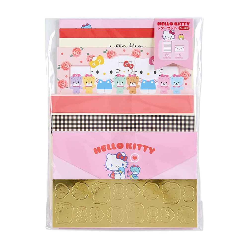 Sanrio Pink Letter Set Fun Designs for Writing Letters Unisex 6.1×8.7 Inches