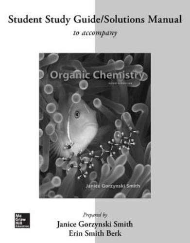 Study Guide/Solutions Manual for Organic Chem- 0077479823, Smith, paperback, new