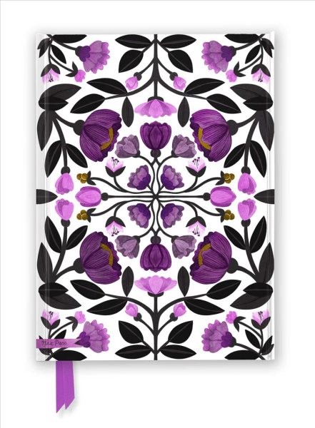 Nina Pace Purple Flowers : Foiled Journal, Hardcover by Flame Tree Studio (CO…