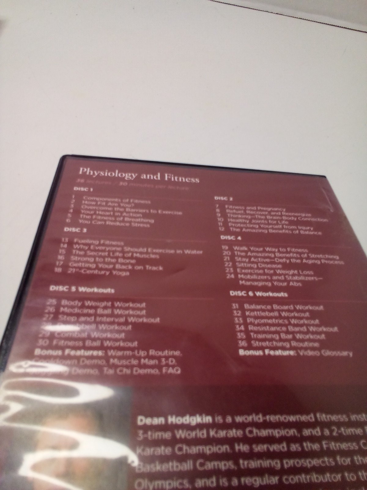 Physiology And Fitness DVD Course Guidebook Set The Great Courses