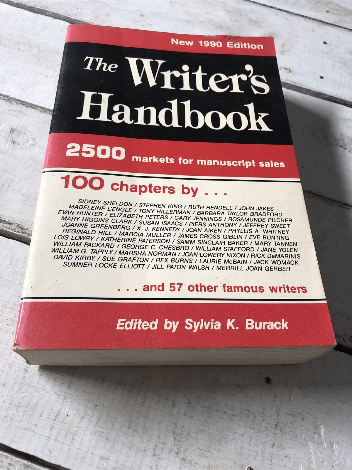 Writer’s Handbook 2500 Markets for Manuscript Sales S K Burack Writing Guide