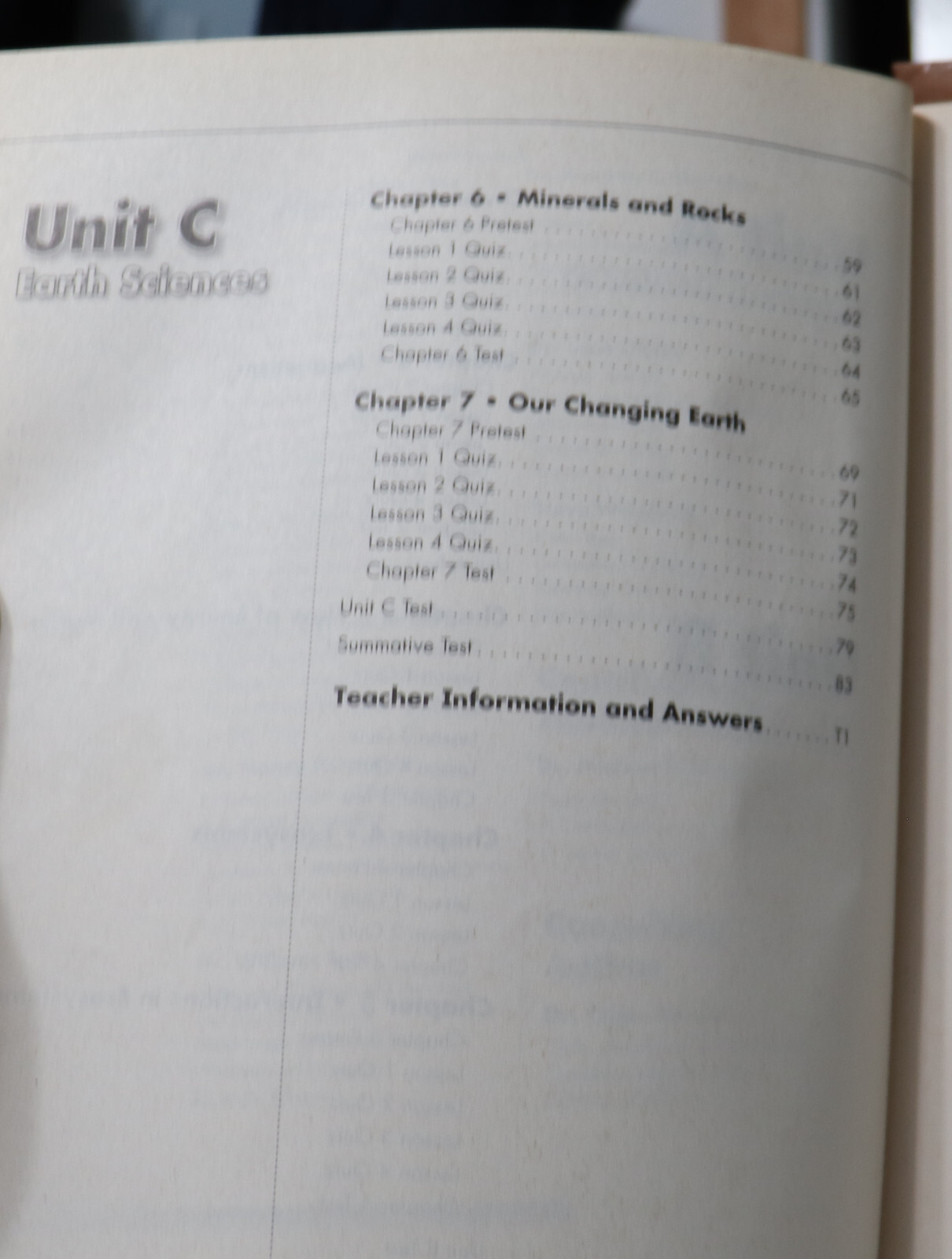 Pearson California Science Assessment Book Grade 4 Scott Foresman