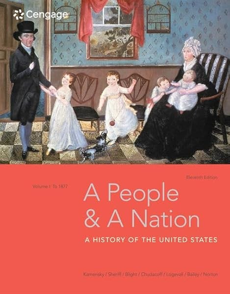 A People and a Nation Volume I: to 1877 by Jane Kamensky