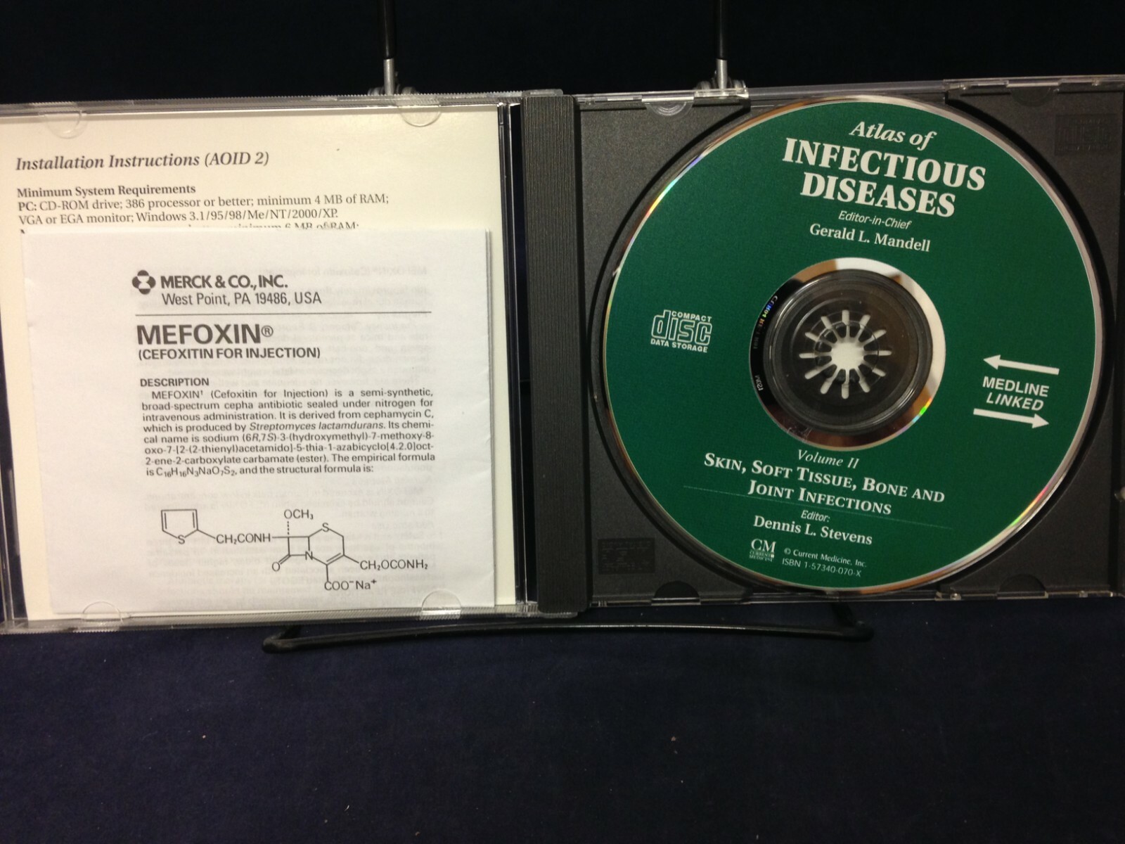 Atlas of Infectious Diseases Vol ll Skin Soft Tissue Bone Jnt 1996 CD VG 211215