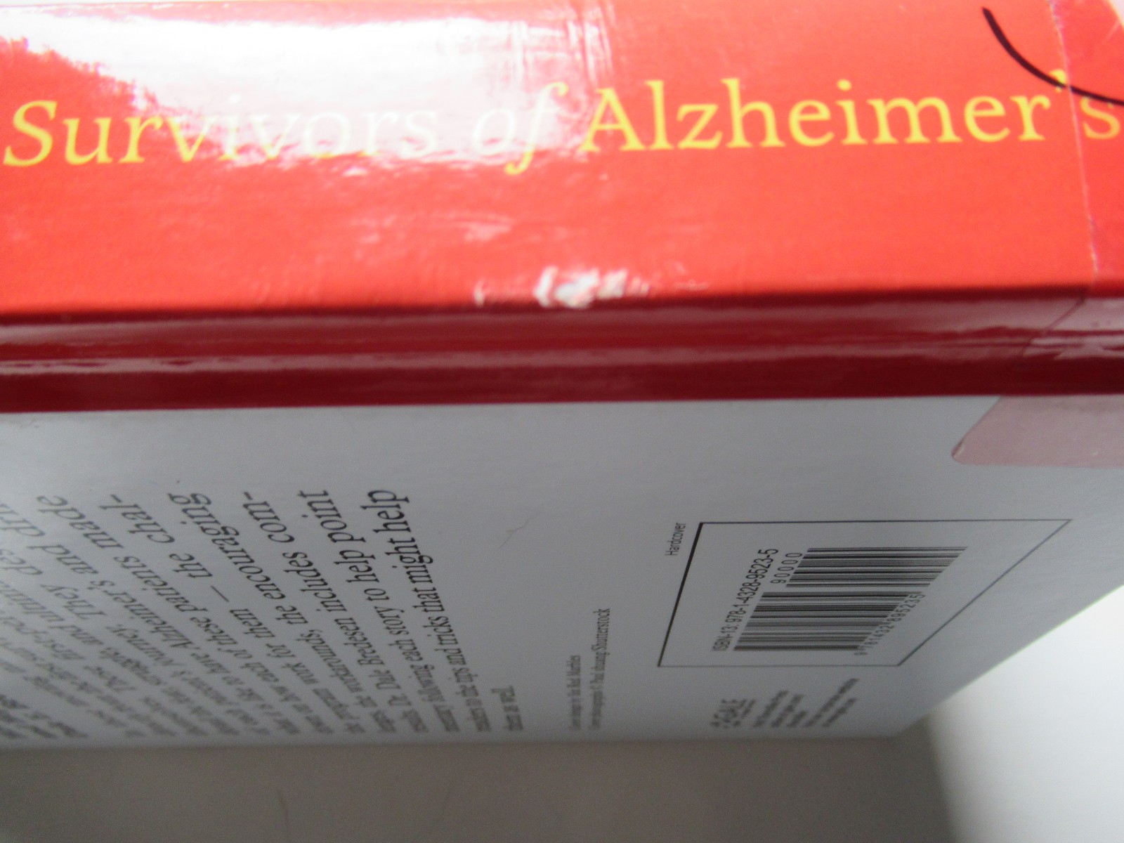 The First Survivors of Alzheimer’s by Dale Bredesen Large Print Ed 2022 HC Good
