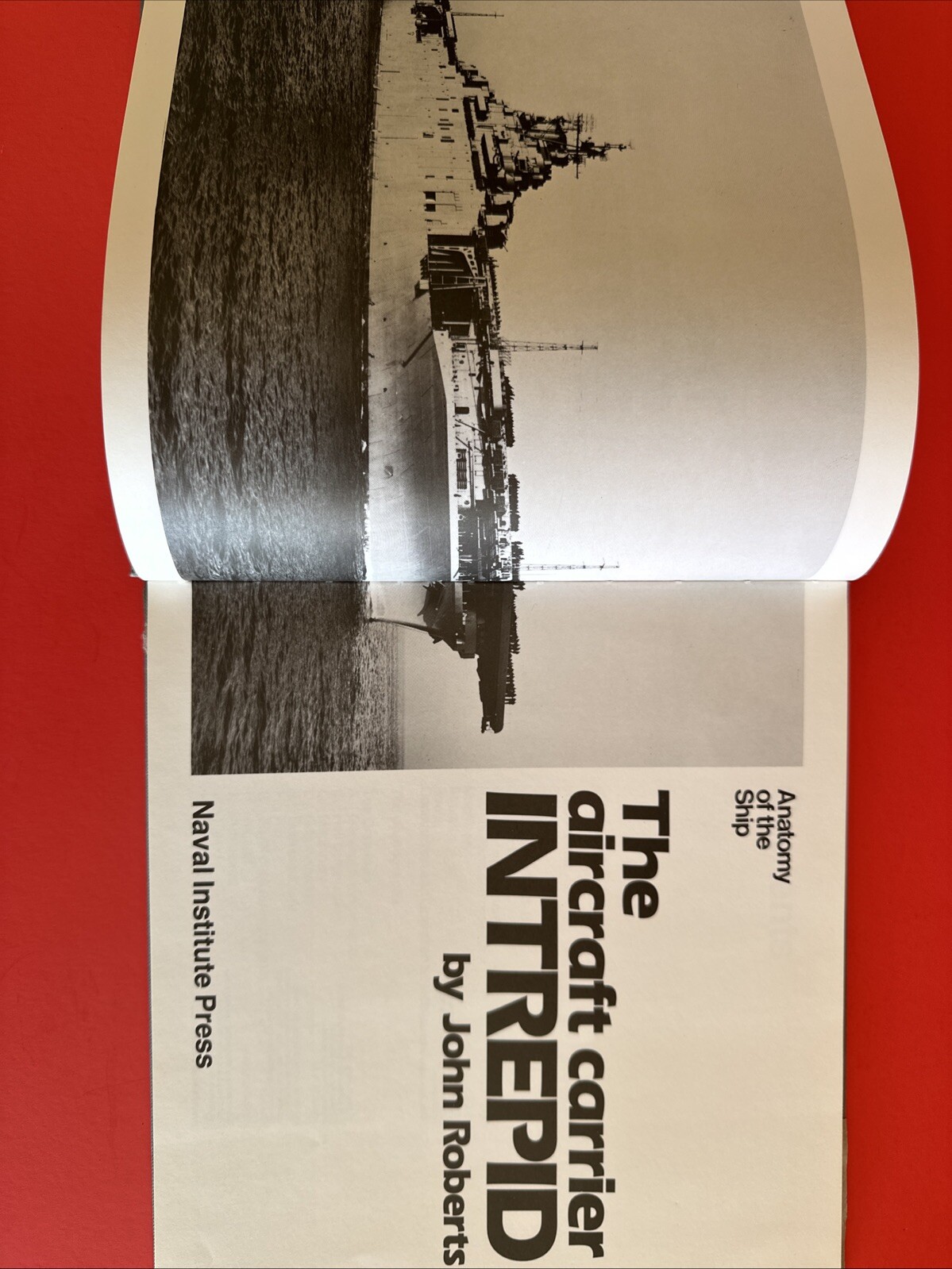 The Aircraft Carrier Intrepid by John Roberts 1982 HCDJ Military History