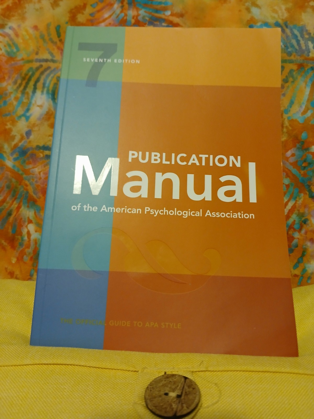 Publication Manual (Official) 7th Edition of the American Psychological…