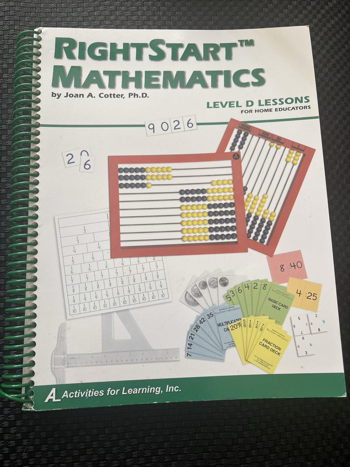 Right Start Mathematics Level D Lessons Curriculum Joan A Cotter, Ph. D.