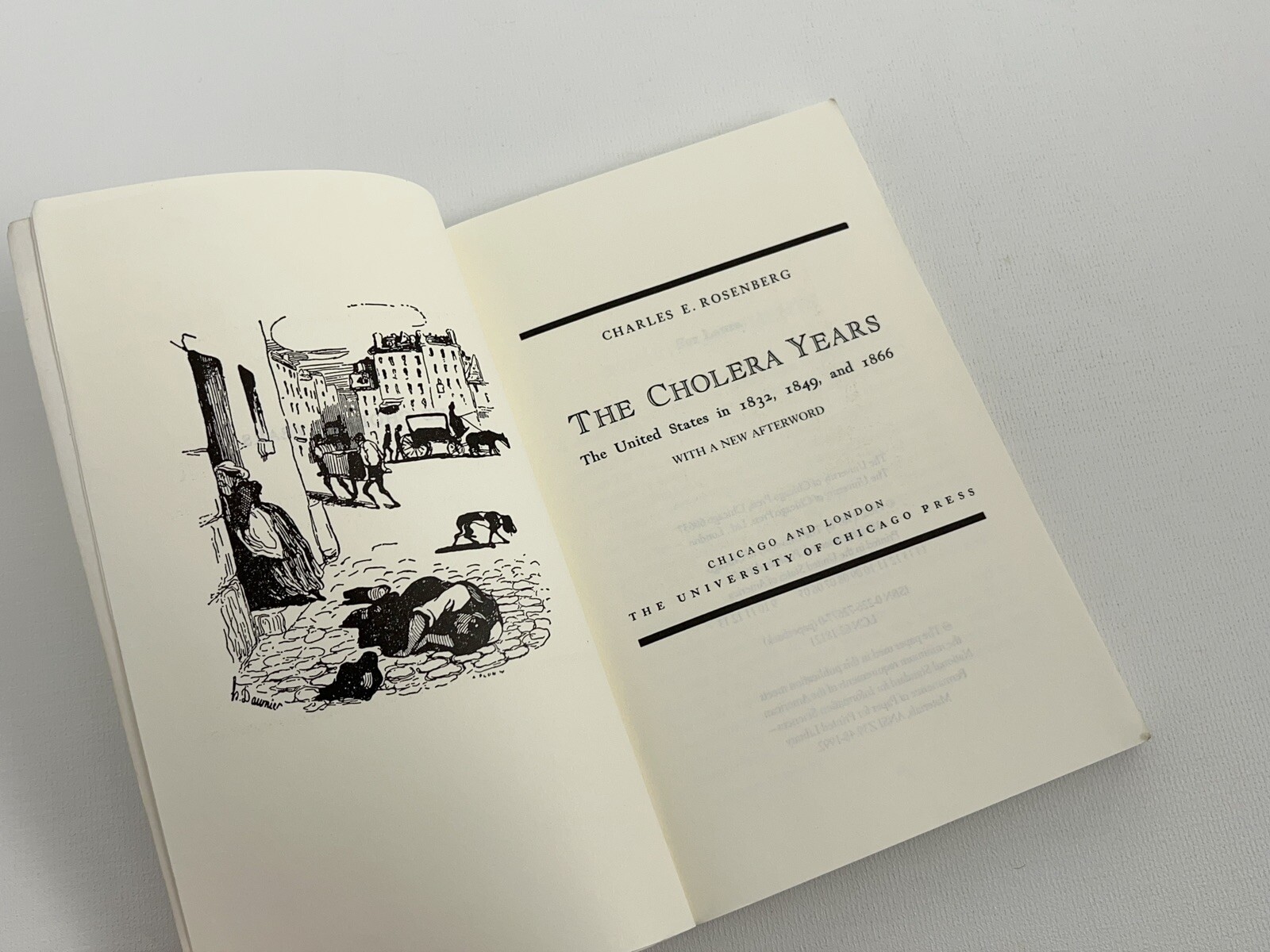 The Cholera Years: The United States in 1832, 1849, and 1866 Rosenberg, Charles