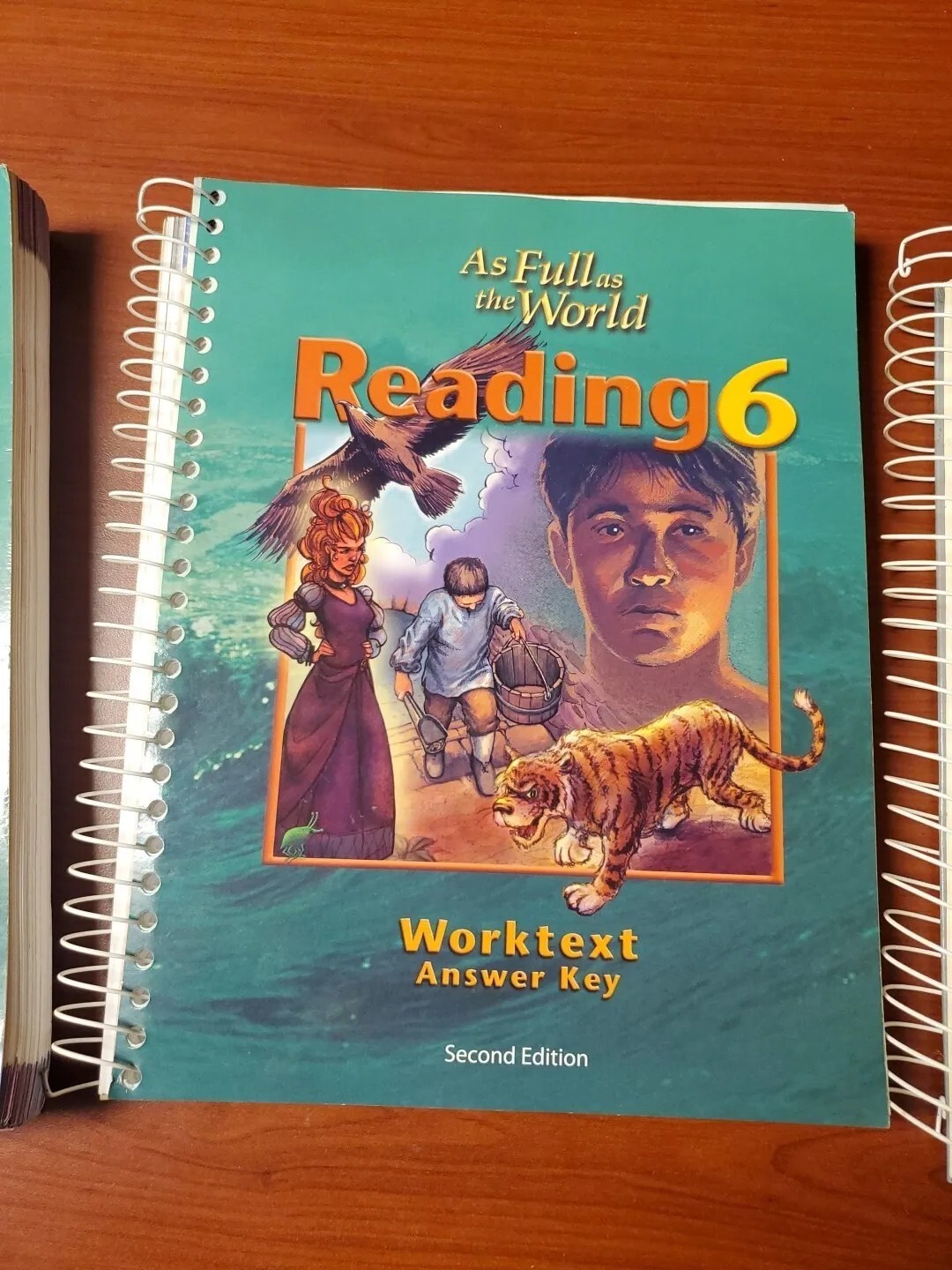 BJU Reading 6: As Full As The World-Worktext Answer Key & Teacher Ed. 1 And 2