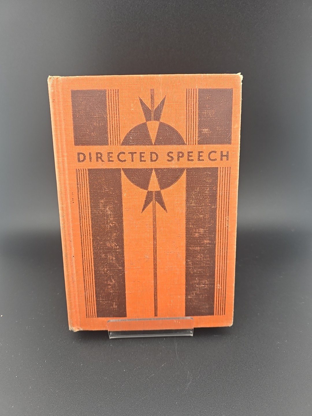Directed Speech Leon K Whitney Hardcover Ginn Company 1943 Speech Textbook