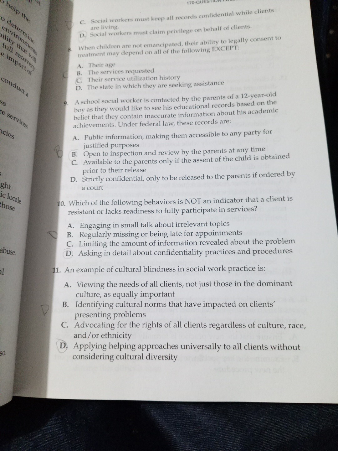 Social Work Licensing Masters Practice Test Third Edition Paperback Dawn Apgar