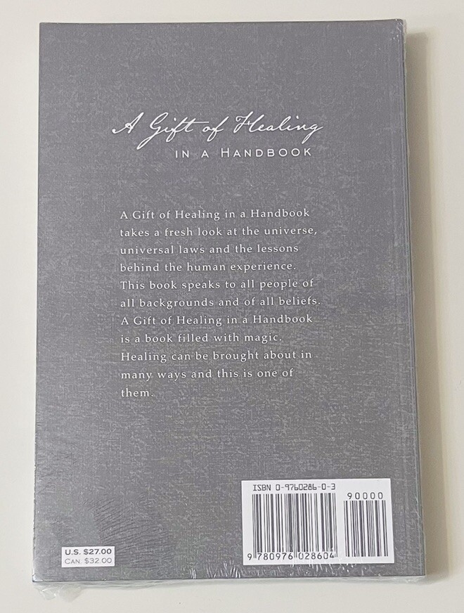 A Gift of Healing Handbook HC Brand New Sealed | Self Help Spiritual Growth