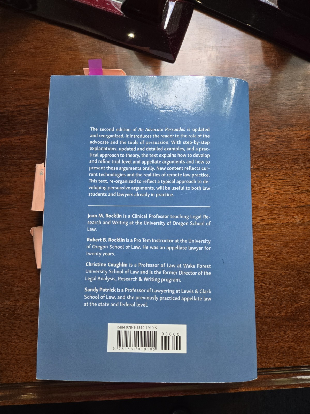 An Advocate Persuades