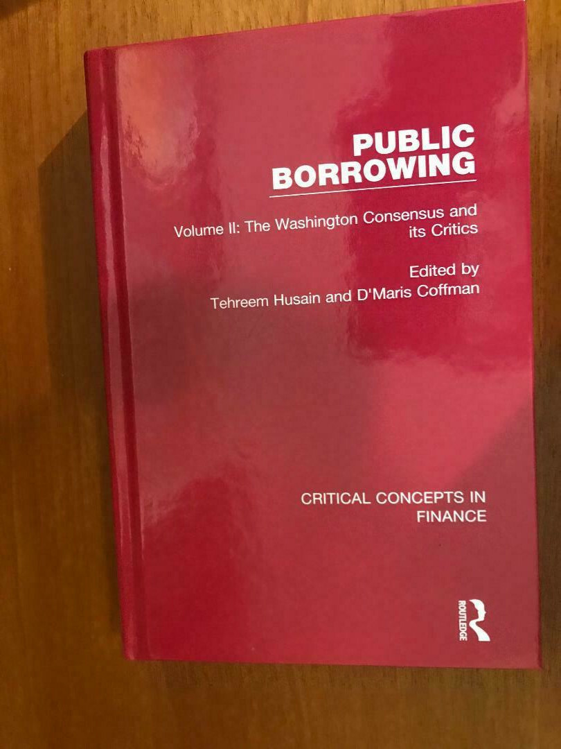 Critical Concepts in Finance / Public Borrowing 4 Volumes Set 2021 Routledge HB
