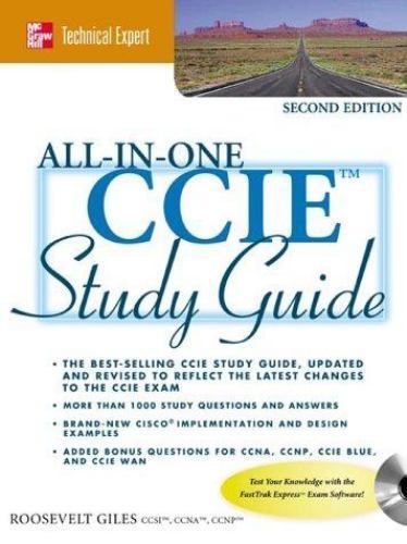 All-In-One Certification Ser.: Cisco CCIE All-in-One Study Guide by Roosevelt…