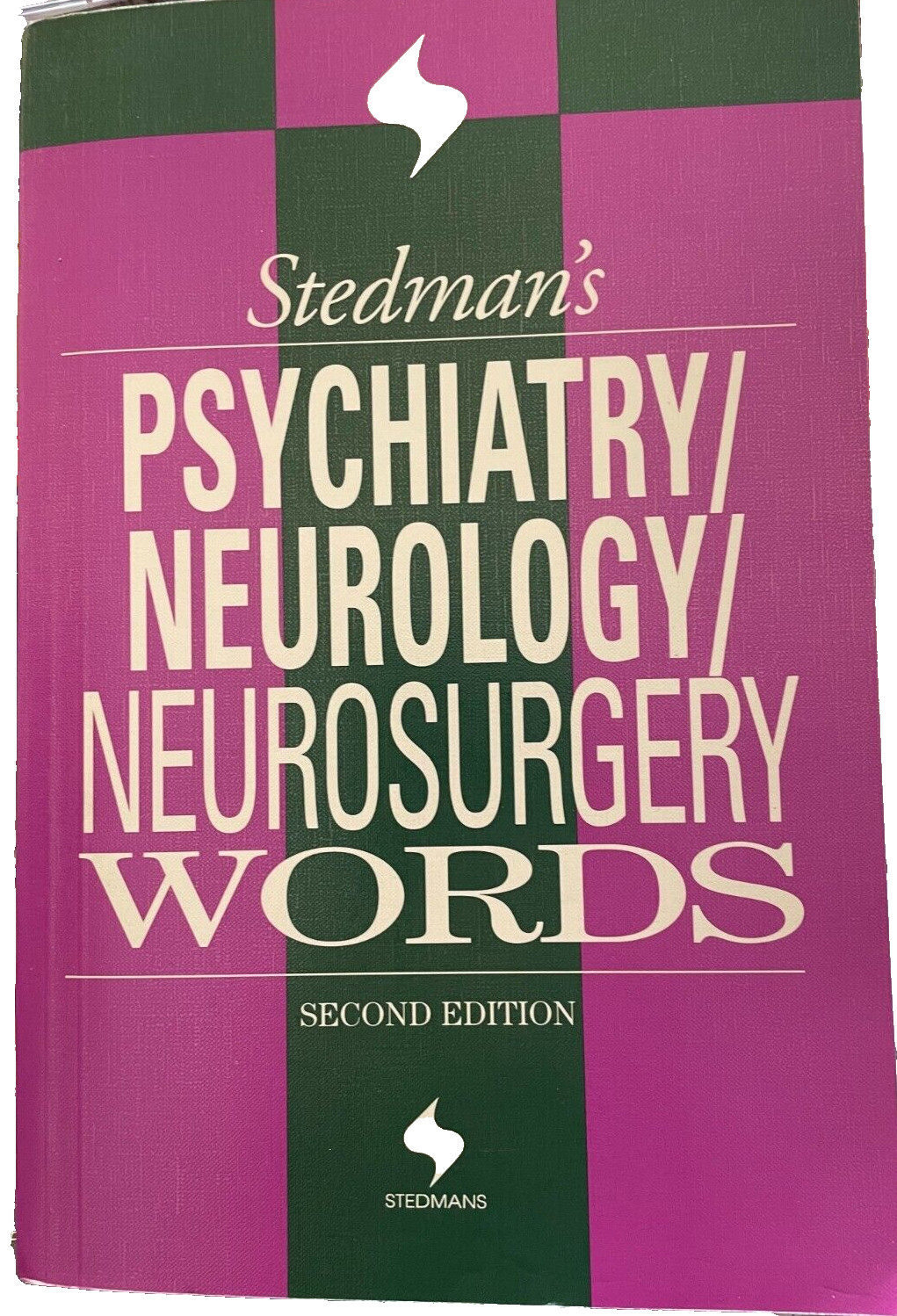 STEDMAN’S PSYCHIATRY/NEUROLOGY/NEUROSURGERY WORDS By Lippincott Williams PB