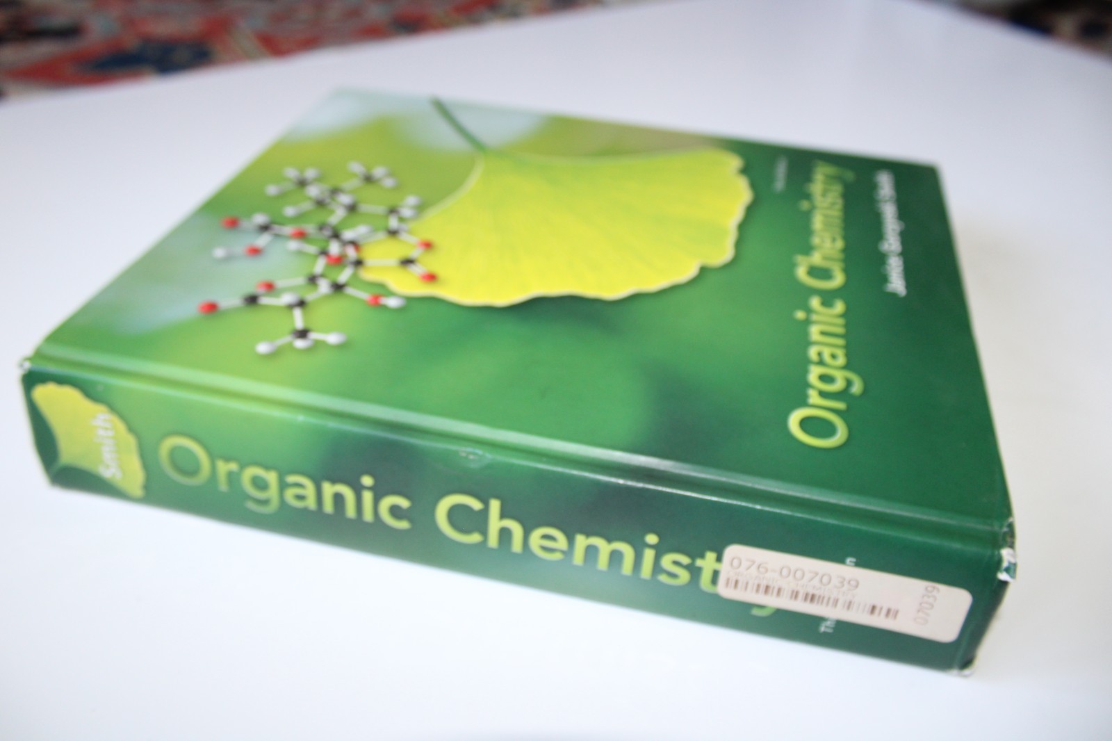Organic Chemistry by Janice Gorzynski Smith 2011 Hardcover Third Edition Pre-own