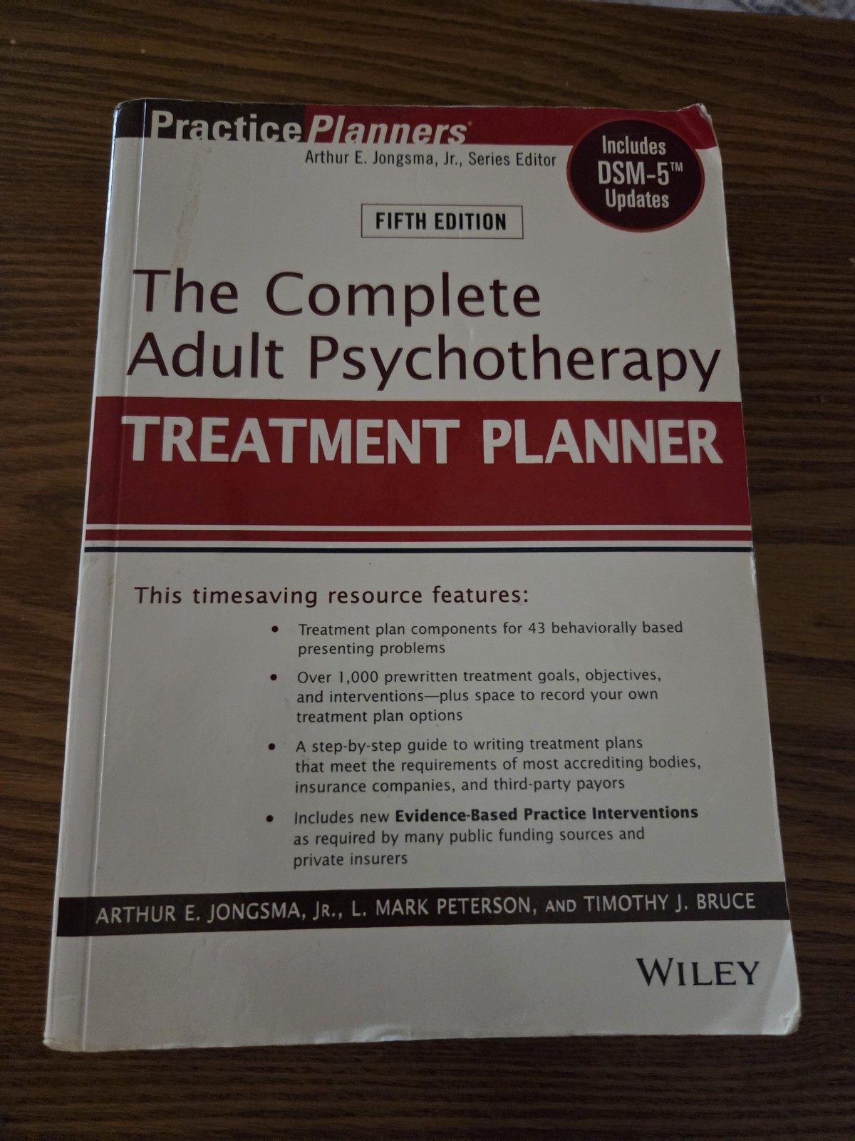 Practiceplanners Ser.: Complete Adult Psychotherapy Treatment Planner-5th Editio