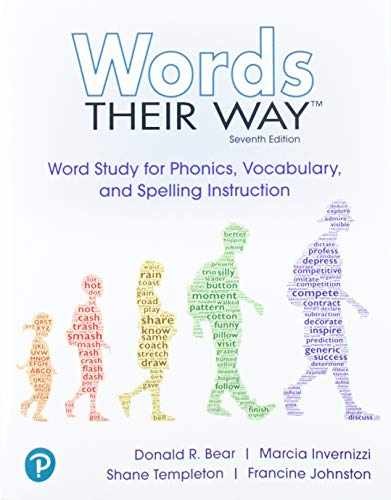 Words Their Way: Word Study – Paperback, by Bear Donald; Invernizzi – Very Good