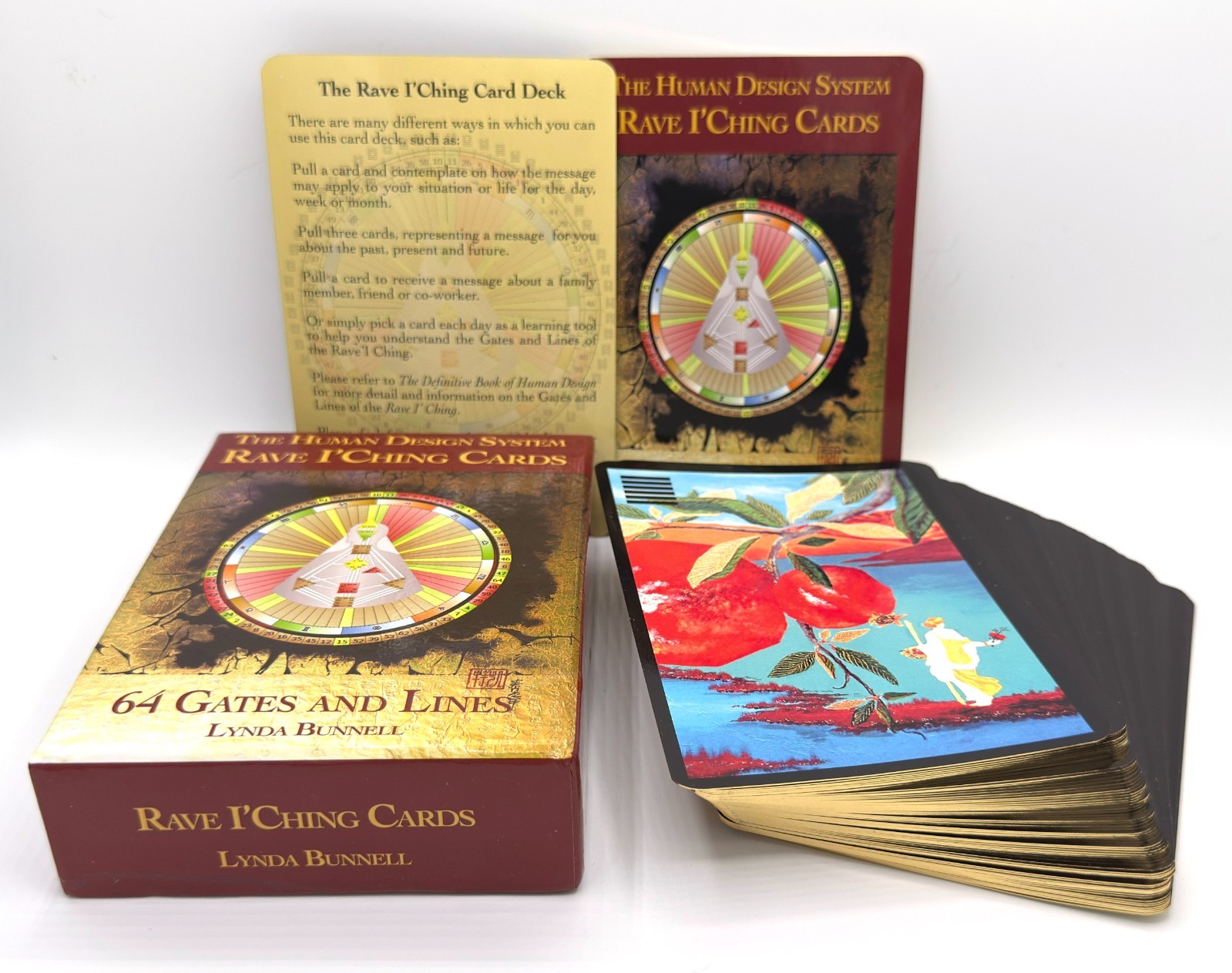 I’Ching Oracle Cards Human Design System Rave 64 Gates & Lines – Lynda Bunnel