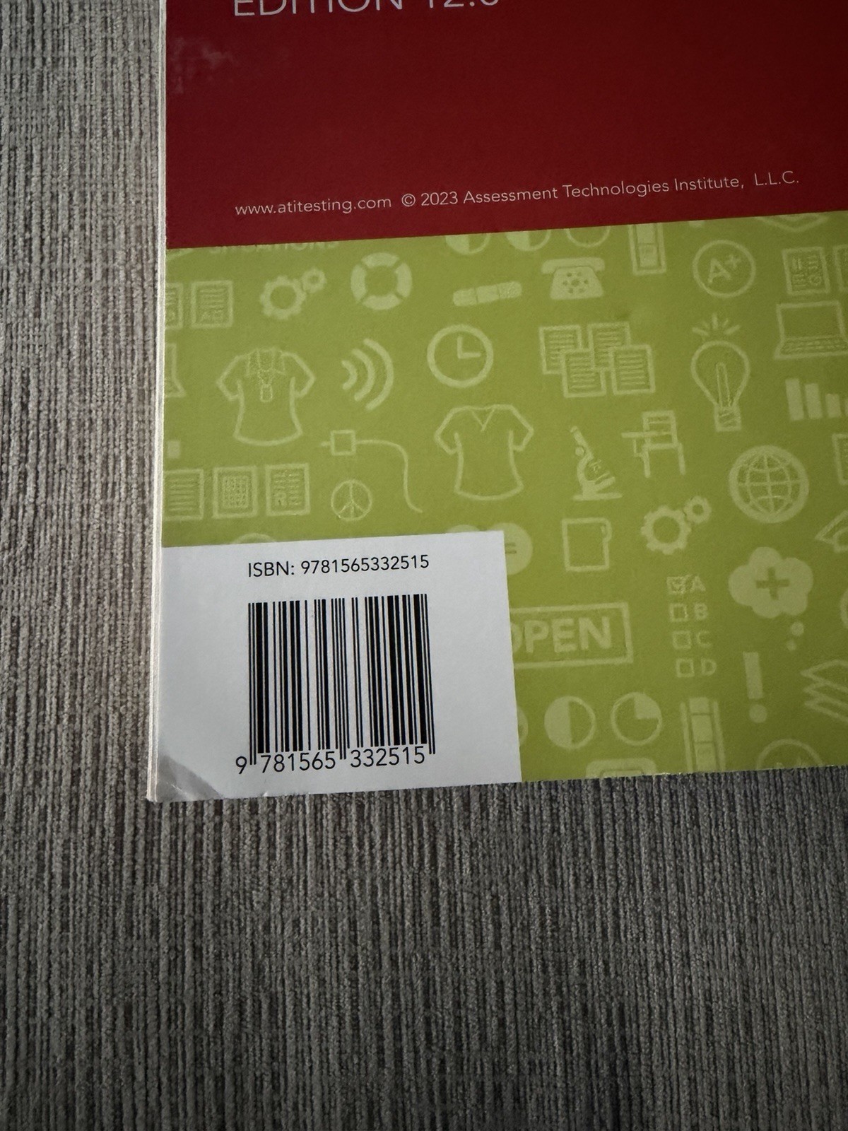 RN Adult Medical Surgical Nursing 9.0 Paperback by Allissa Althoff Preowned