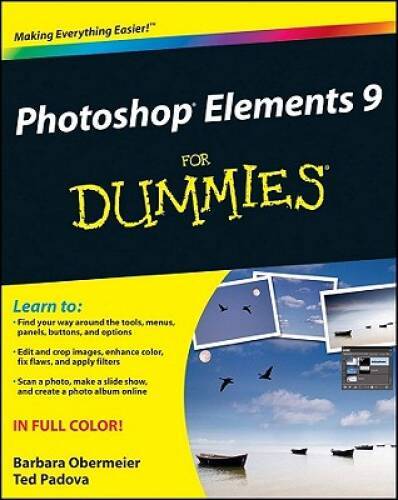 Photoshop Elements 9 For Dummies – Paperback By Obermeier, Barbara – GOOD