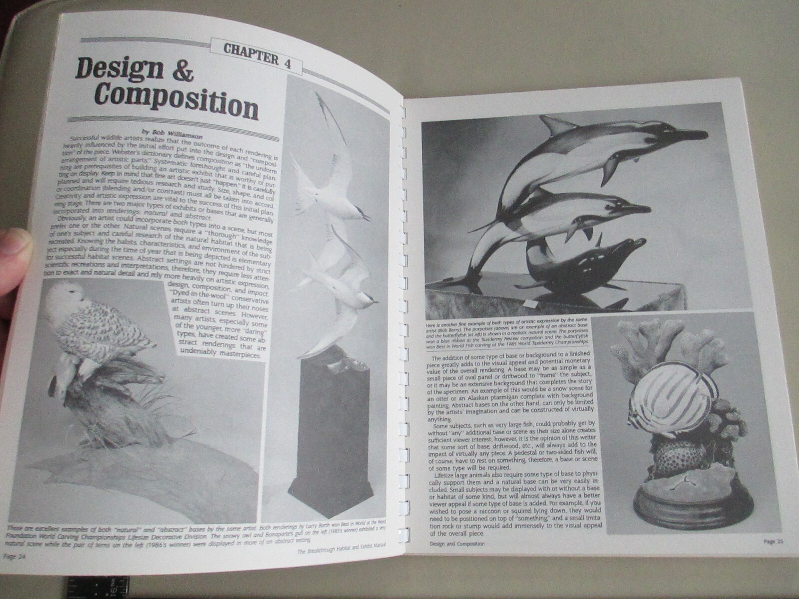 The Breakthrough Habitat and Exhibit Manual / Painting Art Carving