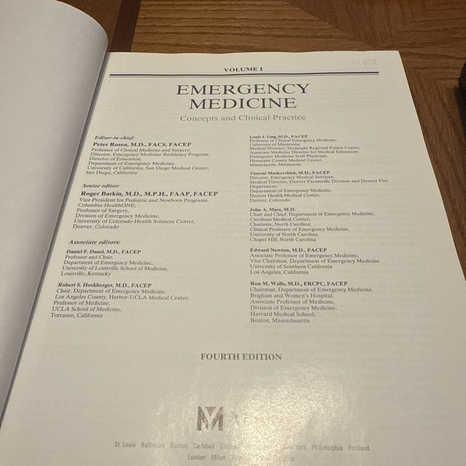 Emergency Medicine Concepts and Clinical Practice Volume 1-3 – 4th Edition ROSEN