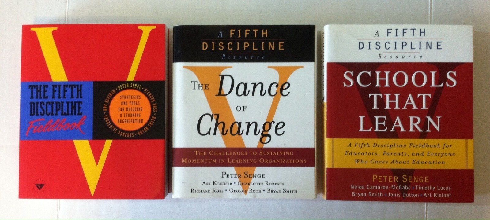 Lot 3 The Fifth Discipline Resource Fieldbook Dance of Change Schools That Learn