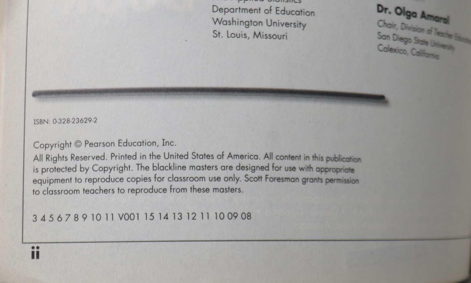 Pearson California Science Assessment Book Grade 4 Scott Foresman