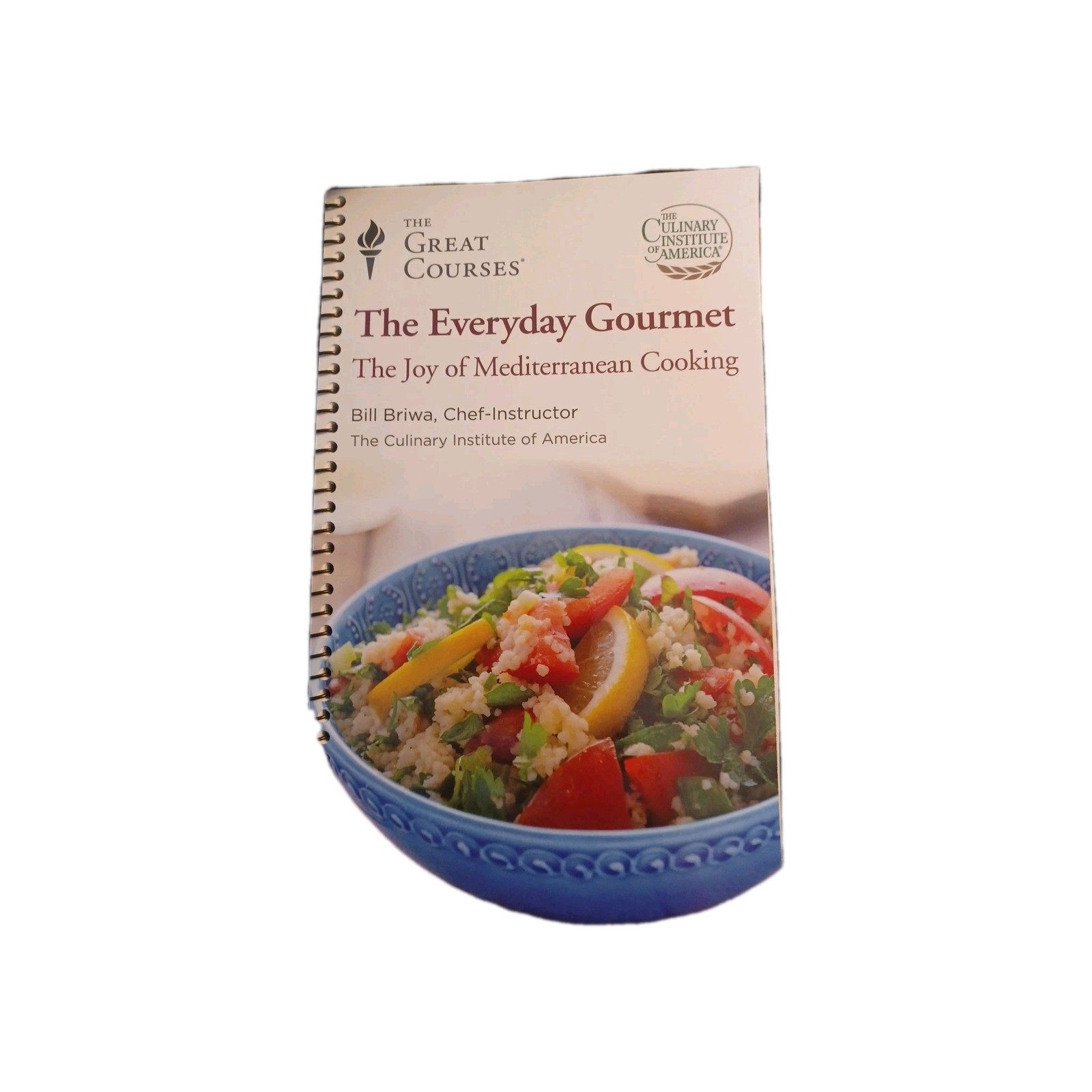 The Everyday Gourmet The Joy of Mediterranean Cooking spiralbound Briwa Culinary